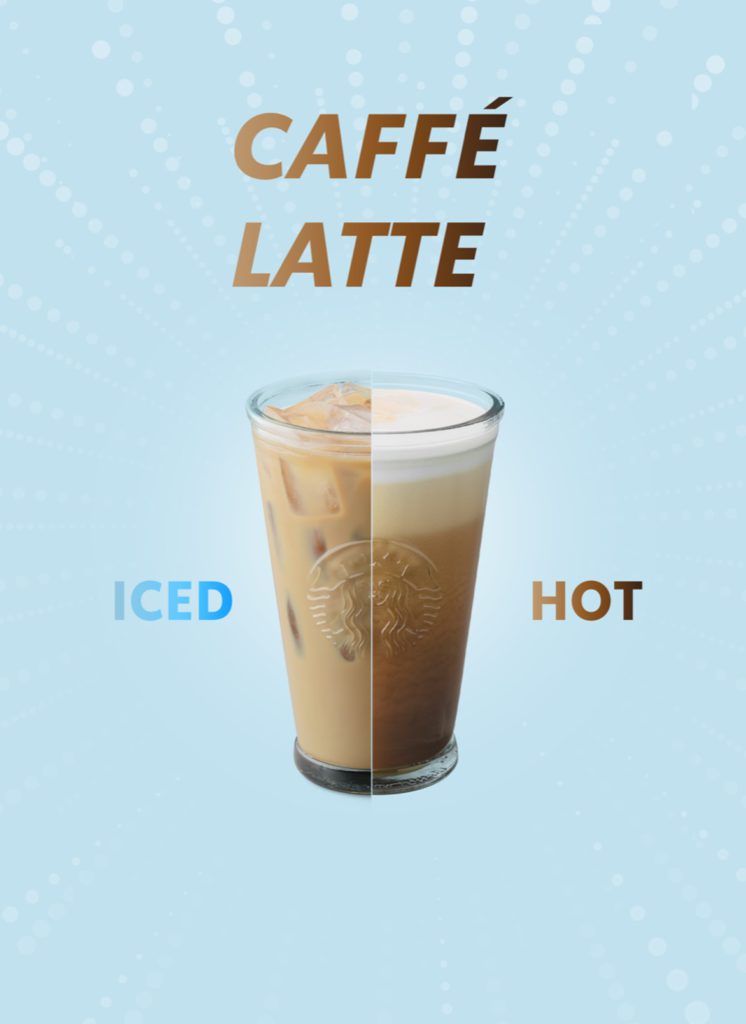 Caffé latte, starbucks