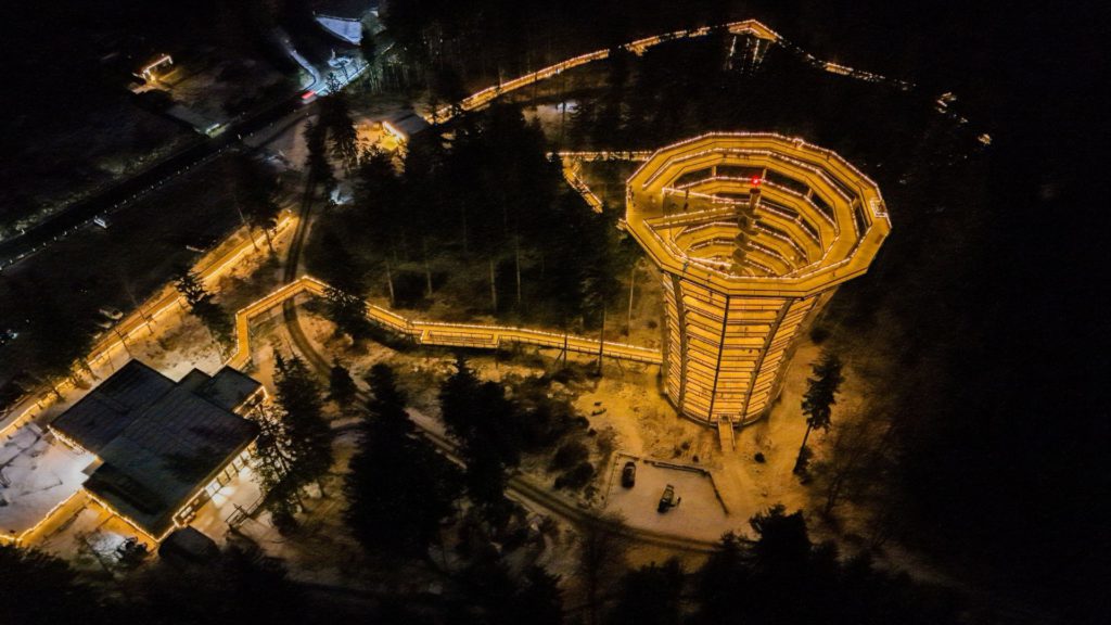 Stezka korunami stromů Krkonoše