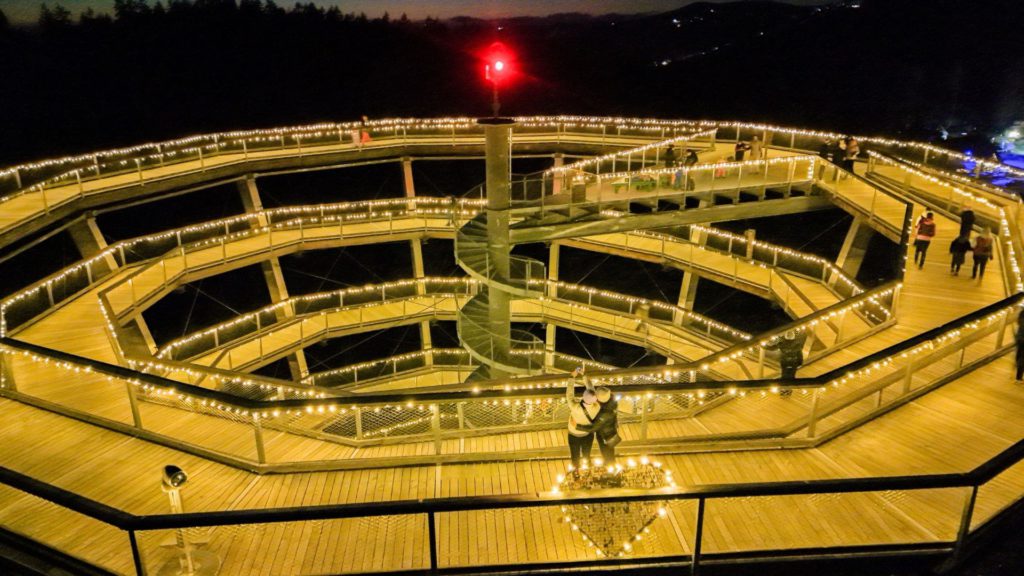 Stezka korunami stromů Krkonoše